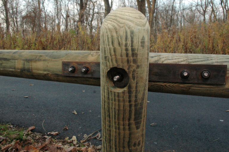 Round Domed Fence Posts